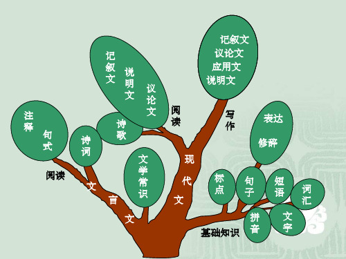 初中语文知识系统梳理(思维导图)精选(共32张1)