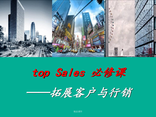 房地产行销拓客销售技巧提升