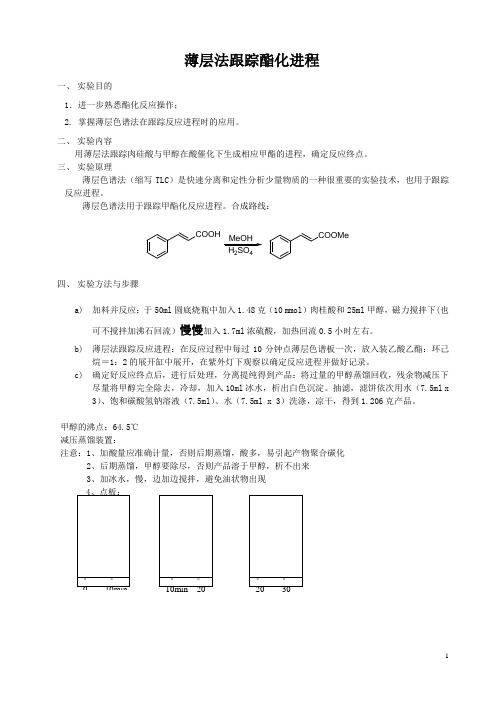 薄层跟踪实验