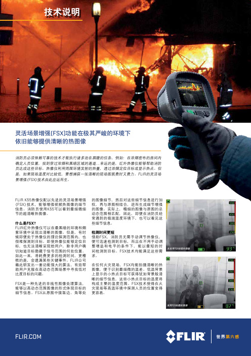 灵活场景增强FSX功能在极其严峻的环境下依旧能够提供清晰的热图像 菲力尔FLIR
