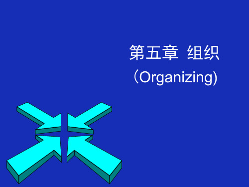 5管理学第五章组织演示