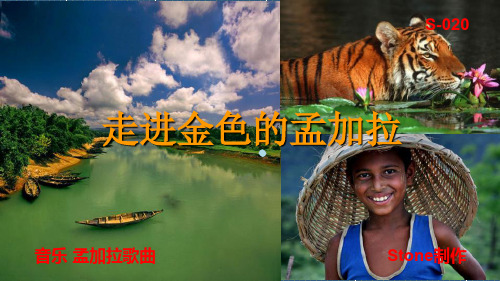 走进金色的孟加拉PPT课件