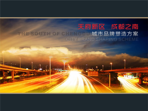 成都之南城市品牌推广方案