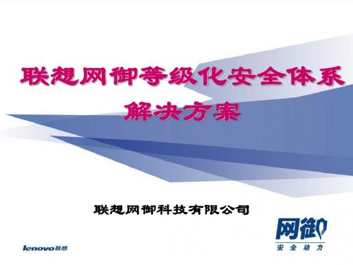 联想网御等级化安全体系解决方案