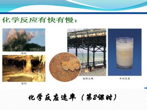 化学反应速率(第二课时)
