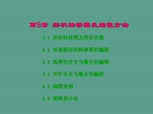 PLC5章状态转移图及编程方法ppt课件
