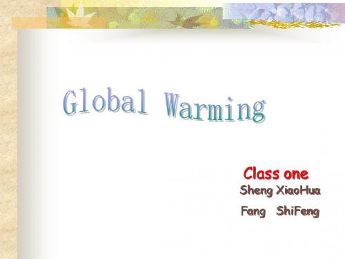 全球变暖(英语)global_warming