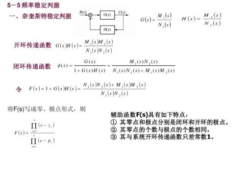 第五章频域法-奈奎斯特稳定判据2009