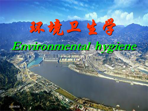 环境卫生学全套PPT课件 第十二章-环境质量评价