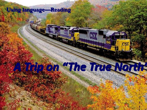 人教版 高中英语必修三  Unit5 Canada — “The True North” Using language  名师公开课市级获奖课件 (11
