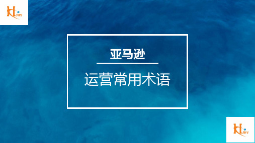 亚马逊运营常用术语-运营干货
