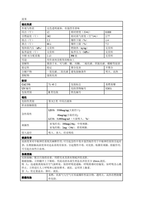 混笨安全技术说明书