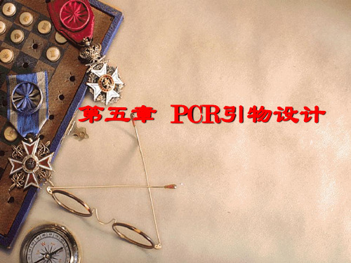 第五章PCR引物设计-精选.ppt