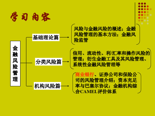 第2章_金融风险管理基础