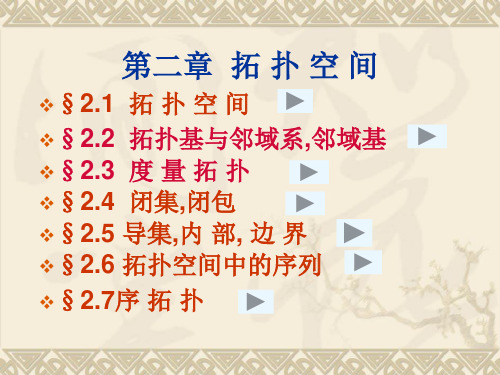 拓扑学课件2