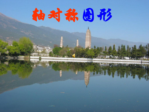 美丽的轴对称图形1