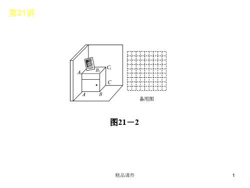 【精品教学课件】2020(新增5页)教版中考数学复习解题指导：第21讲 直角三角形与勾股定理_11-