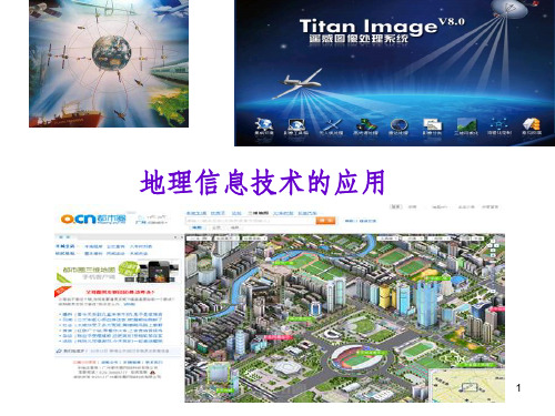 高考一轮复习地理信息技术的应用(1)
