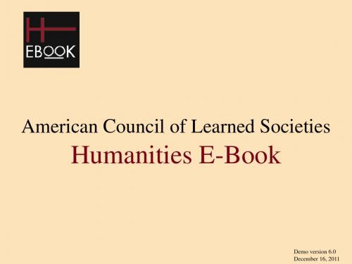 American Council of Learned Societies
