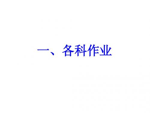 八年级暑假作业