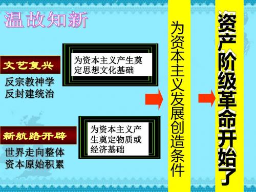 【北师版】历史第3课剥夺王权保留王位的革命课件(九上)