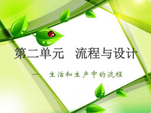 2.1生活与生产中的流程2015