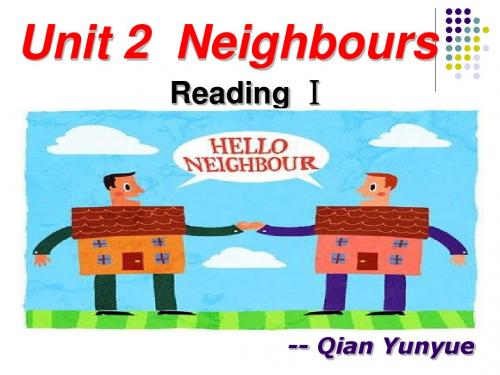 新牛津英语7B Unit2 Reading 1