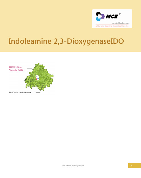 Indoleamine_2,3-Dioxygenase(IDO抑制剂_激动剂_MCE