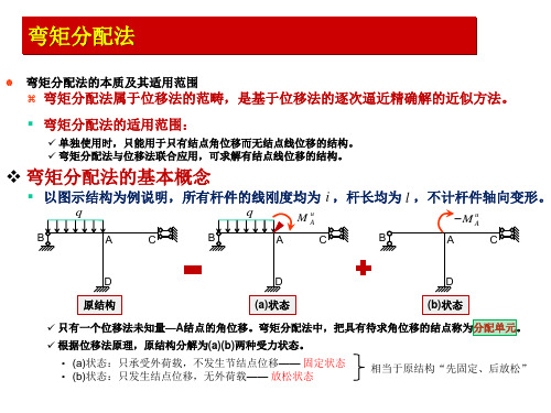 结构力学朱慈勉第二版  第9章 弯矩分配法