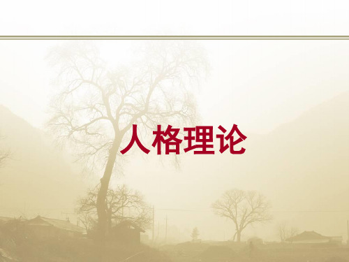 第六章-人格理论03