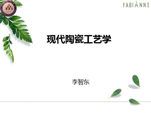 现代陶瓷工艺学-第一章
