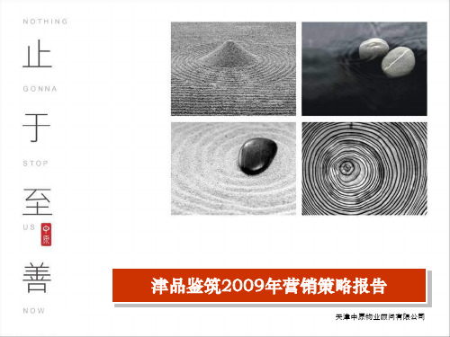 中原地产天津津品鉴筑营销策略报告