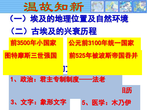 高中历史 古代两河流域课件PPT1 〔华东师大版〕