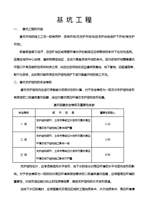 基坑工程