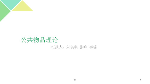 公共物品理论