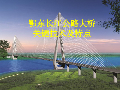 鄂东长江公路大桥关键技术及特点