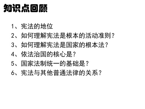 人教(部编版)道德与法治八年级下册5.2根本政治制度课件 (共20张PPT)