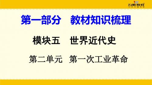 2018湖南中考历史复习：世界近代史PPT(8份) 岳麓版3