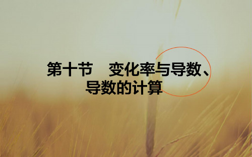 最新-2021版高中数学理一轮全程复习课件第二章 函数、导数及其应用 2.10 精品