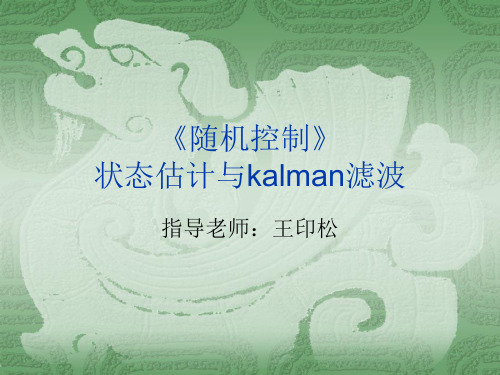 随机控制理论导论