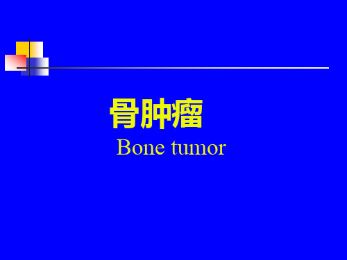 骨肿瘤影像学课件