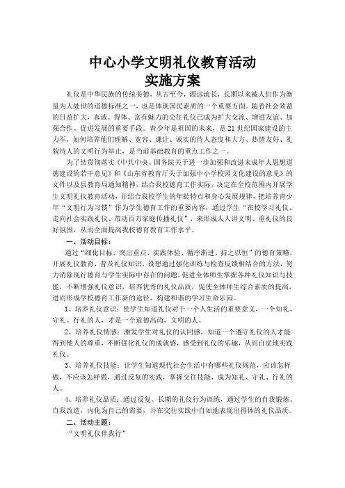 礼仪是中华民族的传统美德