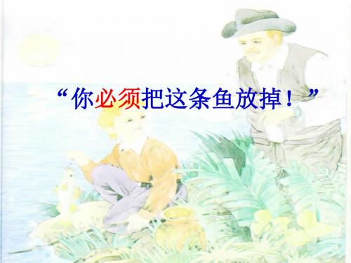 三年级语文下册课件《你必须把这条鱼放掉》PPT