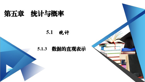 新教材人教B版必修第二册 5.1.3 数据的直观表示 课件(45张)
