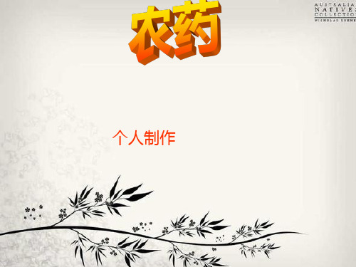 农药.ppt