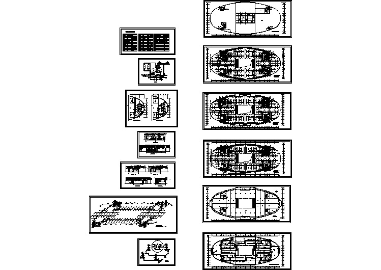 某大型暖通空调系统整套cad施工方案图纸