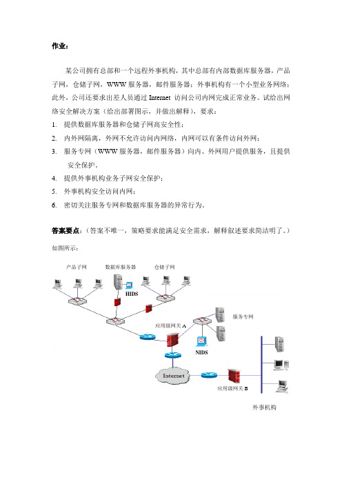 网络安全大作业参考答案
