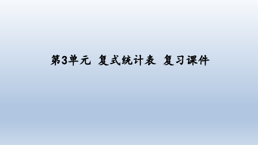 《复式统计表》(完美版)PPT课件4