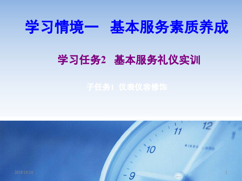 正式场合着装、礼仪、及注意事项PPT课件