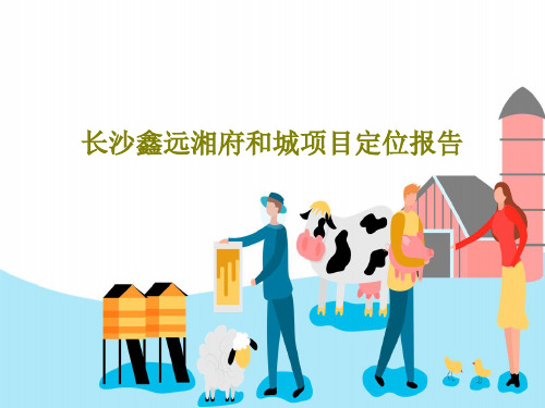 长沙鑫远湘府和城项目定位报告135页PPT